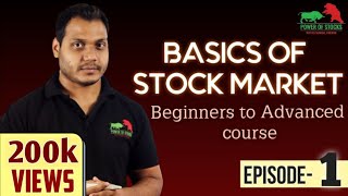 Stock Market Free Course For Beginners To Advanced Episode1 [upl. by Laeahcim587]