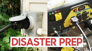 Power your HOUSE with a Portable Generator [upl. by Ecargyram12]