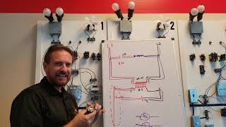 HVAC lab Basic wiring for heat Contactors and sequencers [upl. by Anaerb348]