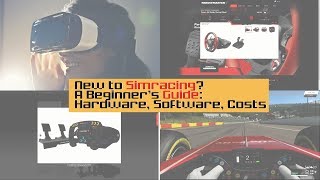 New to Simracing A Beginners Guide Hardware Software Costs [upl. by Dabbs]