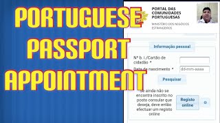 How to make an appointment to renew a Portuguese passport and BI in London [upl. by Williamson]