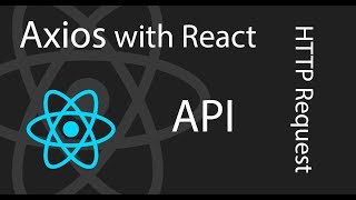 Using Axios with React  Consume Rest API  React Tutorial [upl. by Ille]