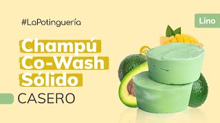 Cómo hacer Champú CoWash Sólido Casero 🥑  Cosmética Casera y Natural  Jabonarium LaPotinguería [upl. by Zerep304]