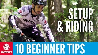 10 MTB Tips For Beginners  Setup And Riding [upl. by Correy748]