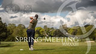 Spring Meeting MMXXIII at Moortown amp The Alwoodley Golf Club [upl. by Ykvir793]