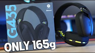 Lightest Headset Ever  Logitech G435 LIGHTSPEED [upl. by Mccourt]