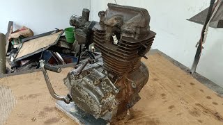 Honda CG125 Engine Restoration [upl. by Llehsam]