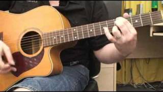 How To Play Drive by Incubus on Acoustic Guitar [upl. by Aiek]