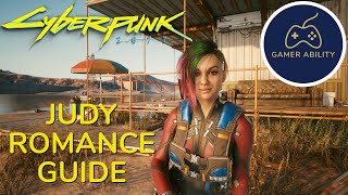 Cyberpunk 2077 JUDY ROMANCE GUIDE  XBOX PS4 PS5 and PC [upl. by Sulakcin]