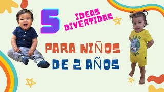 5 manualidades para Niños de 1 a 2 años kidsactivities toddleractivities [upl. by Ronda]