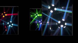 Cosmos LED New Rotating Effect Light from CHAUVET [upl. by Ahtenak]