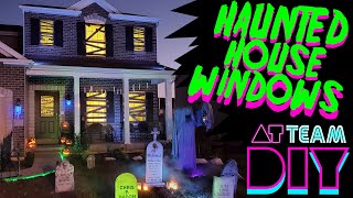 How to make HAUNTED HOUSE boarded up windows [upl. by Eal]