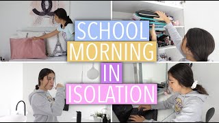 School Morning Routine In Isolation  Graces Room [upl. by Tosch]