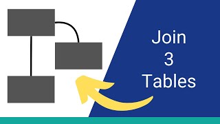 SQL Join 3 Tables HowTo with Example [upl. by Carper]