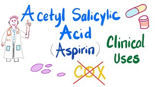 Acetylsalicylic Acid ASA – Pharmacology  Lecturio [upl. by Rehpotsihc]