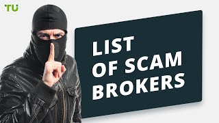 Forex trading scams  List of scam brokers [upl. by Yttocs]