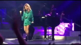 Celine Dion Live Big Note All By Myself Vegas Revamped Show 2015 [upl. by Kam]