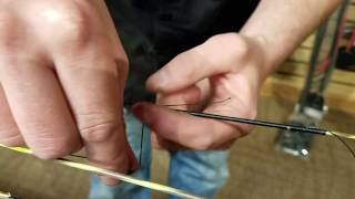 How to Change Your Bowstring Serving [upl. by Assina249]