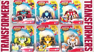 Transformers Rescue Bots Academy Full Set One Step Changers 2021 [upl. by Ardnal176]