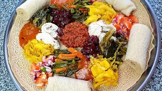 የፆም በያይነቱ ማህበራዊEthiopian popular Food [upl. by Ymme]