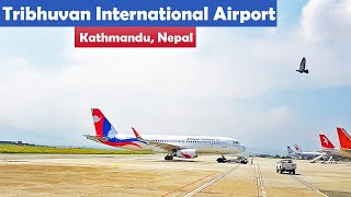 Tribhuvan International Airport Kathmandu Nepal [upl. by Ahsiemaj640]