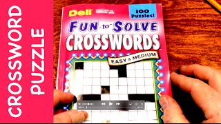 Crossword Puzzle 4  Relaxing Sleep Aid [upl. by Bradshaw]