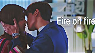 Who Joon amp Geun Young  Fire on fire  So I married the antifan FMV [upl. by Enomed]