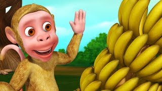 Bandar Mama and Bananas  Bengali Rhymes for Children  Infobells [upl. by Paddy489]