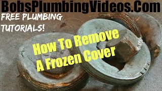 Sewer Cleanout Plug  How To Remove A Sewer Plug [upl. by Adamec]