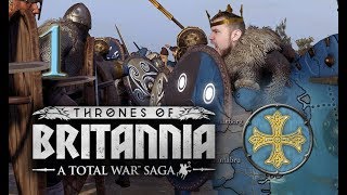 Total War Saga Thrones of Britannia Campaign 1  East Engle [upl. by Nylad947]