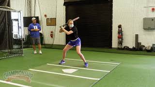 quotDouble Tossquot Softball Hitting Drill to Improve Timing [upl. by Jez]