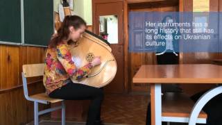 The Bandura a Ukrainian instrument [upl. by Seaddon]