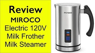 Review Miroco Milk Frother  How to make froth milk at home [upl. by Nawad]