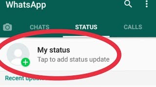 How To Fix Whatsapp Status Problem Solve [upl. by Aicittel]