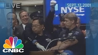 Reopening the NYSE after 911  Archives  CNBC [upl. by Leopold]