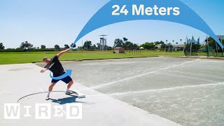 Why Its Almost Impossible to Shot Put 24 Meters  WIRED [upl. by Tiphanie]