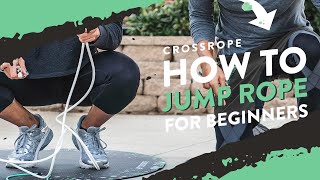 How to Jump Rope  Beginners Tutorial from Crossrope [upl. by Tuttle]