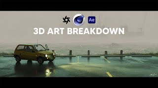 How I Create Cinematic CG Environments  FULL BREAKDOWN [upl. by Eerok374]