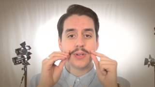 How To Use Moustache Wax [upl. by Jenine535]