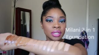 Review of Milani 2 in 1 All 15 Shades [upl. by Cchaddie]