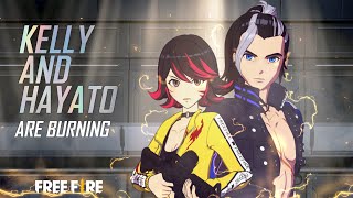 Kelly And Hayato Are Burning  Garena Free Fire [upl. by Dreda]