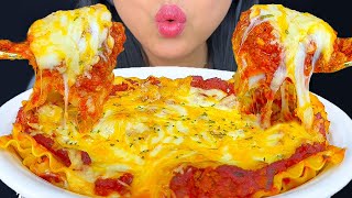 ASMR CHEESY LASAGNA [upl. by Dawkins]