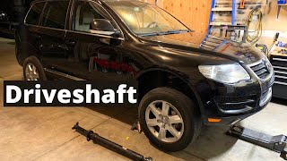 How to Replace a VW Touareg Driveshaft [upl. by Chloe]