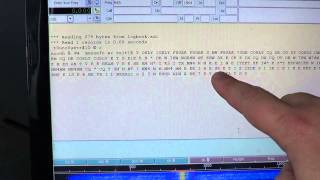 FLDIGI Tutorial decoding CW signals Morse Code [upl. by Sapowith393]