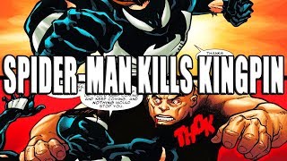 SPIDERMAN KILLS KINGPIN │ Comic History [upl. by Zetnas646]