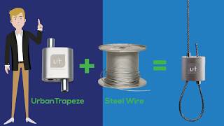 How to Make a Connecting Loop in Steel Cable EASY [upl. by Aklog579]