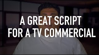 Writing a Script For TV Commercials [upl. by Htederem]