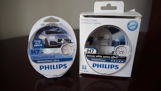 Philips WhiteVision Ultra 4200k vs WhiteVision 3700k [upl. by Ninos385]