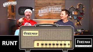 Friedman Runt Amps  20w amp 50w Monster Tones [upl. by Adiahs]