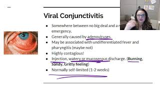 Bacterial and Viral Conjunctivitis [upl. by Olodort474]